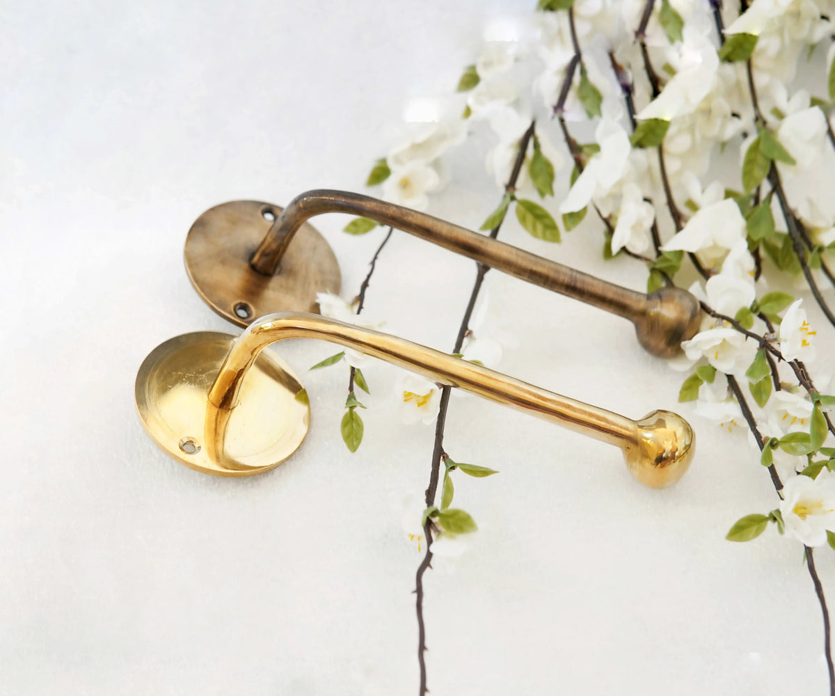 Unlacquered Brass Toilet Paper Holder