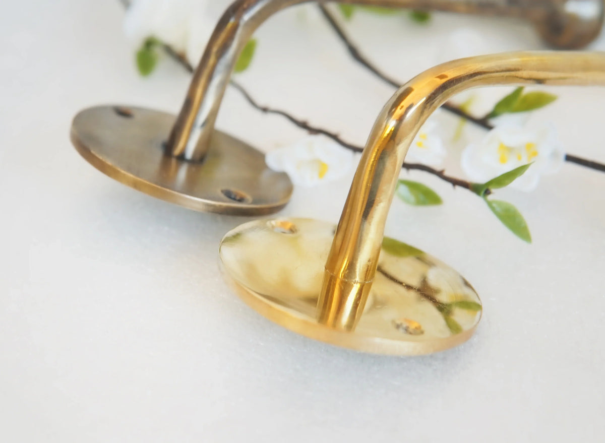 Unlacquered Brass Toilet Paper Holder