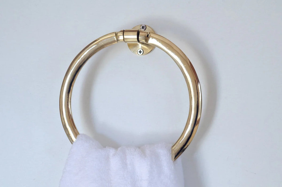 Brass Towel Holder For Bathroom