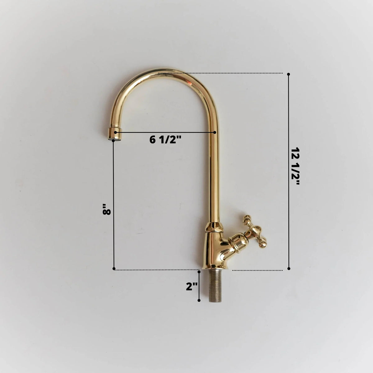 Brass Faucet Single Hole - Only Cold Or Hot Water