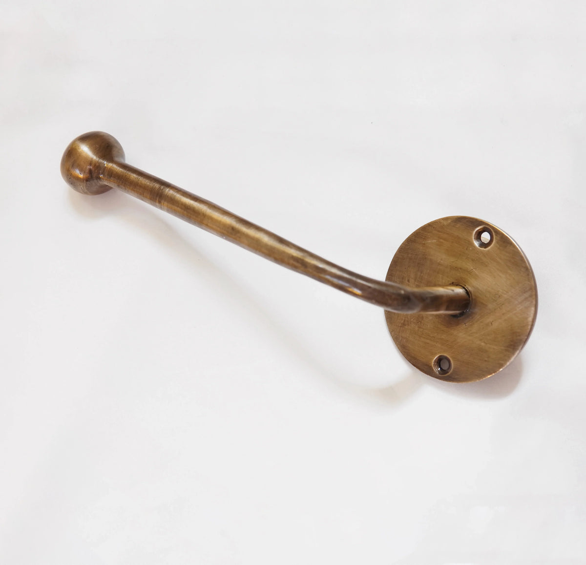 Unlacquered Brass Toilet Paper Holder