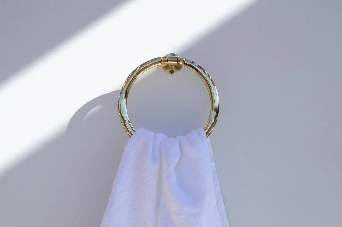 Brass Towel Holder For Bathroom