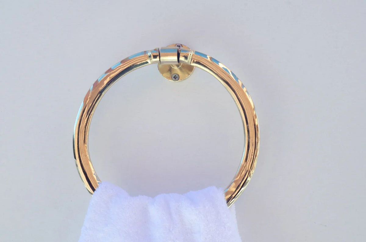 Brass Towel Holder For Bathroom