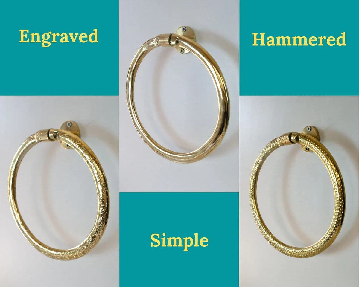 Brass Towel Holder For Bathroom