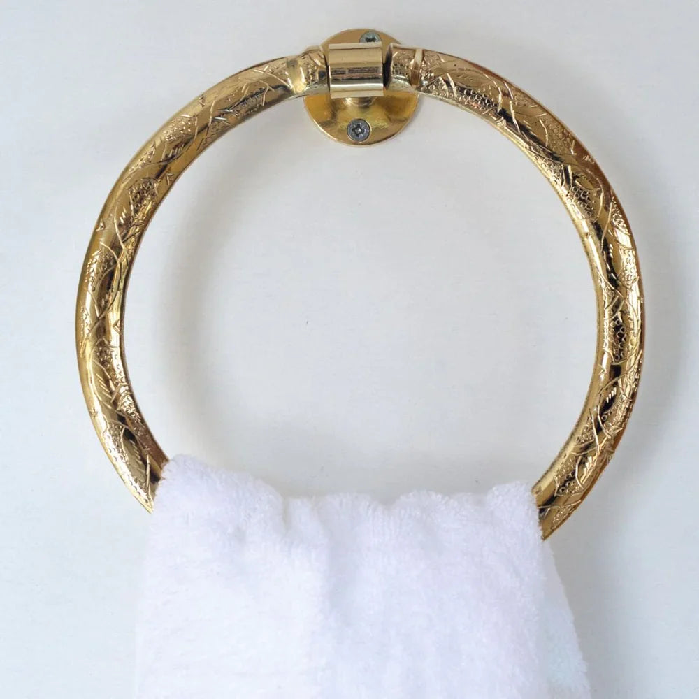Brass Towel Holder For Bathroom