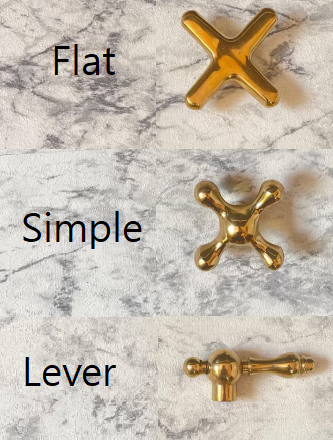 Built In Brass Bathroom Faucet- Hammered Wall Sink Faucet