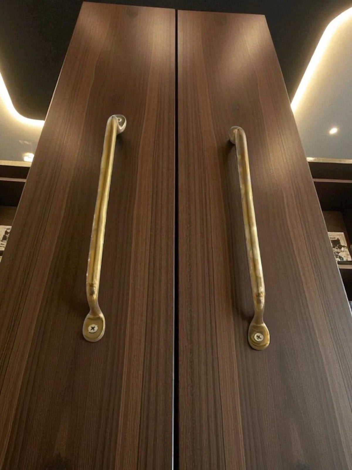 Solid Unlacquered Brass Cabinet Pulls