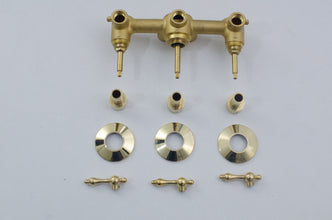 Brass Shower Set - Antique Brass Shower System -  ISH20