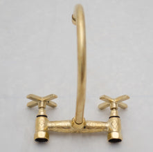 Unlacquered Brass Bathroom Faucet - Bathroom Sink Faucet IBF06